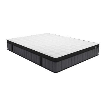 Matelas 140 x 190 cm ressorts ensachés 7 zones et mémoire de forme rafraichissante ép.25cm - TOLCA de YSMÉE