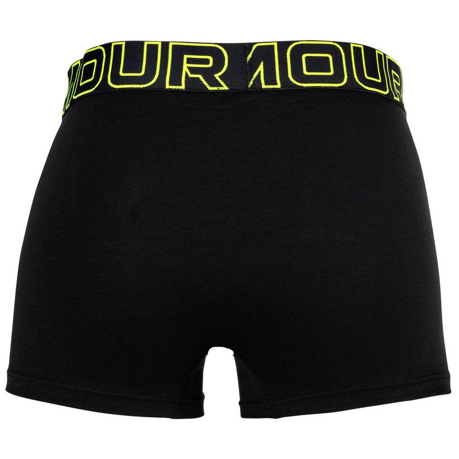 UNDER ARMOUR UA Performance Cotton Solid 3 Inch Boxer 3 Pezzi  
