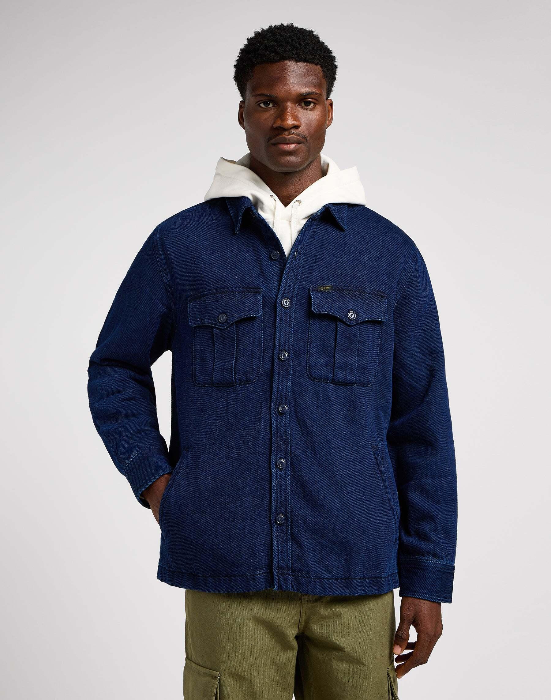 Image of Hemden Ranger Overshirt Herren Marine L