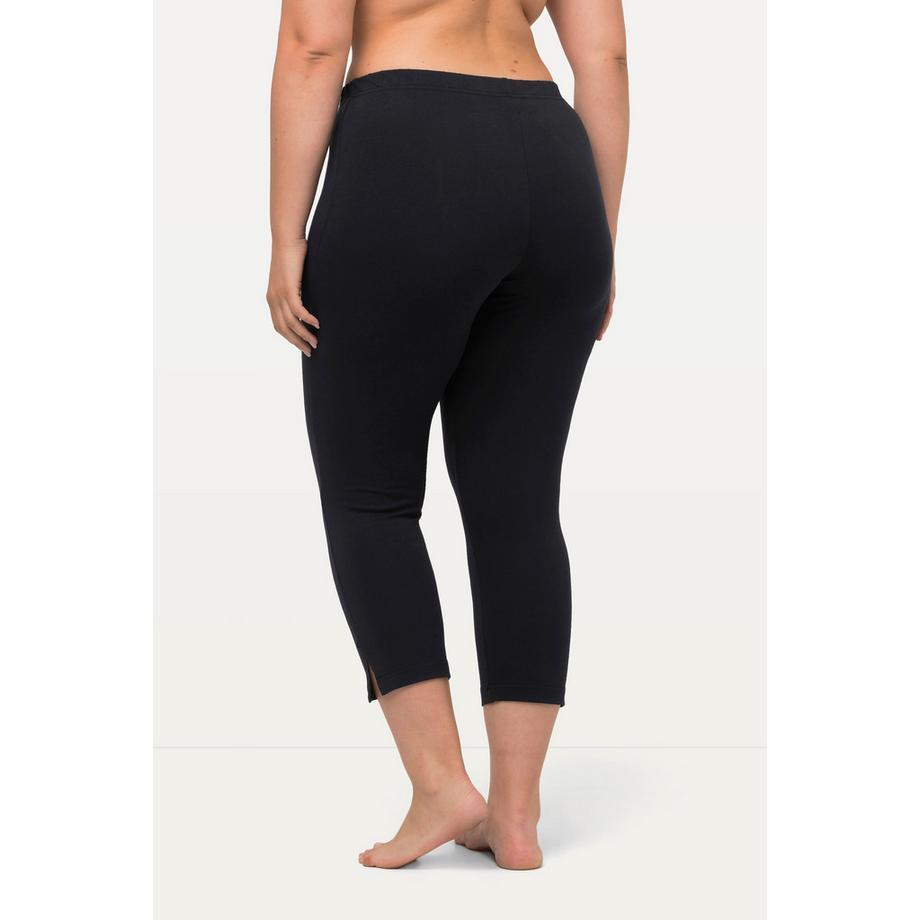 Ulla Popken Pantalon Capri Longueur 7/8 Taille Élastique  