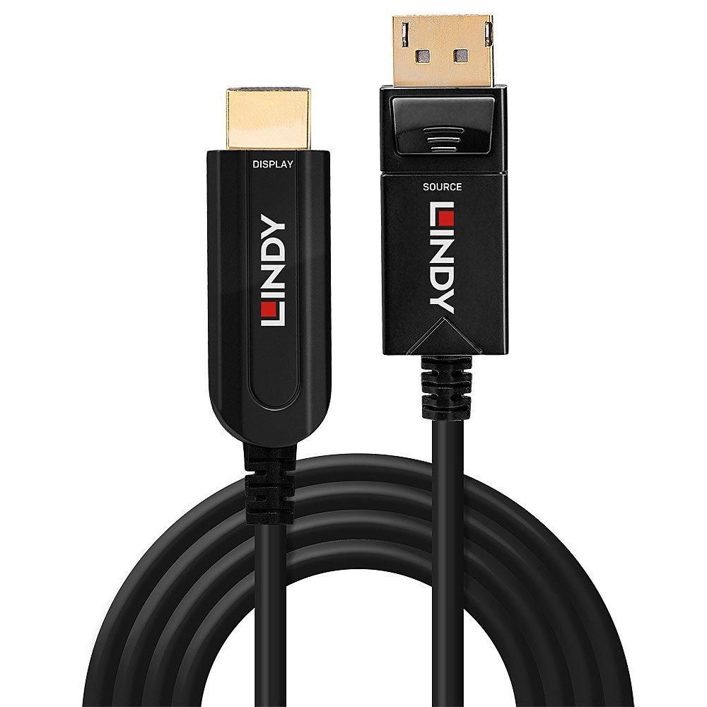 LINDY  Videokabel-Adapter 10 m DisplayPort HDMI Typ A (Standard) 