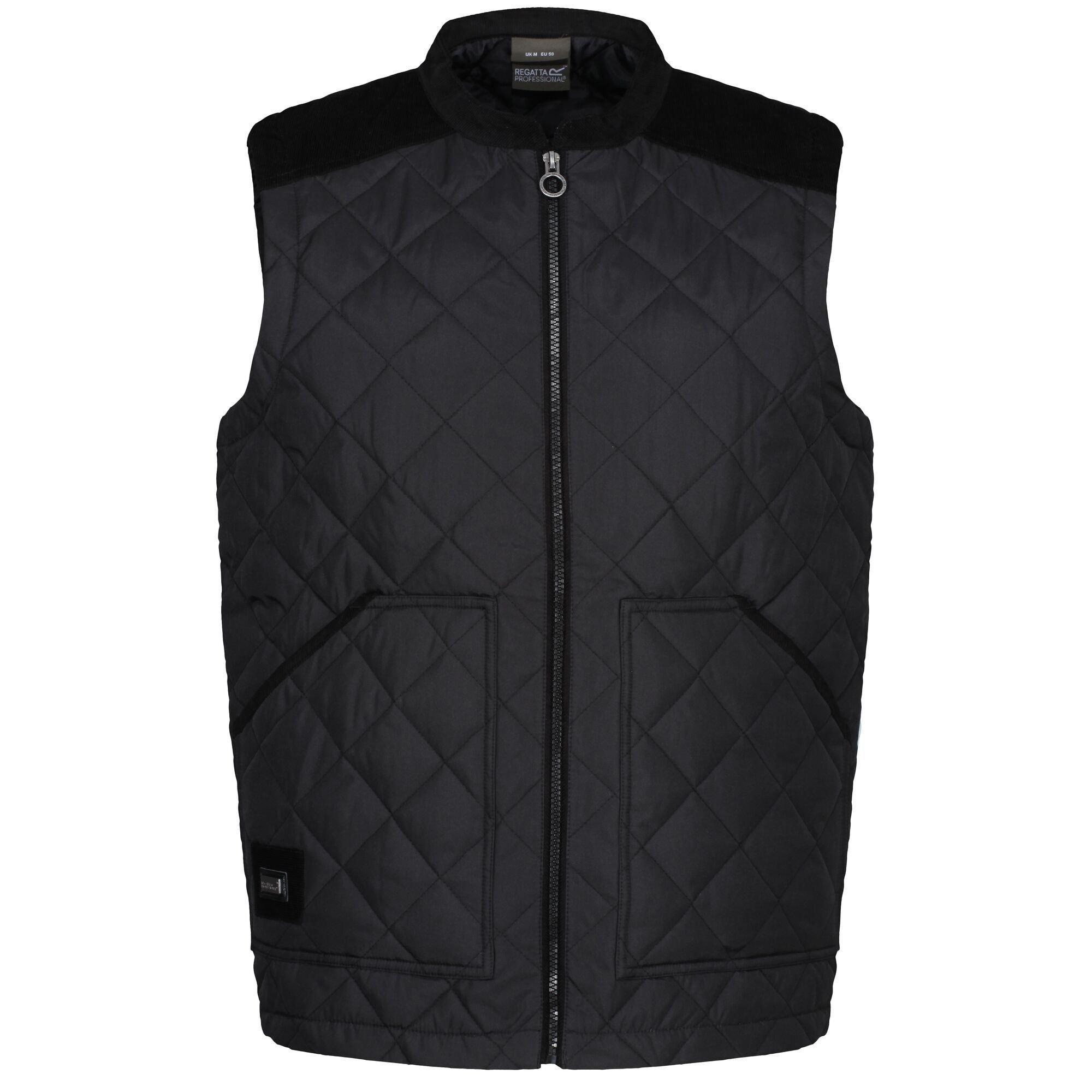 Image of Moreton Weste Herren Schwarz XL