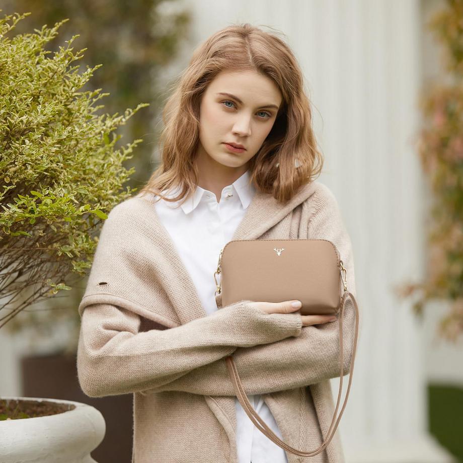 Only-bags.store Petite Sac à Bandoulière avec Étui pour Téléphone Portable  