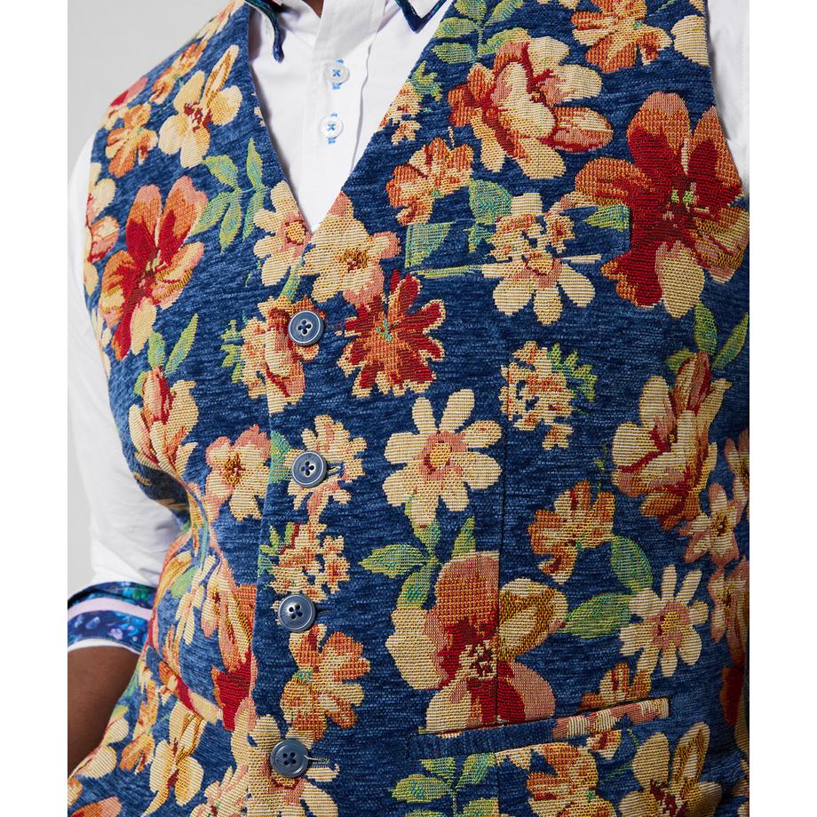 Joe Browns Weste mit floralem Jacquardmuster  