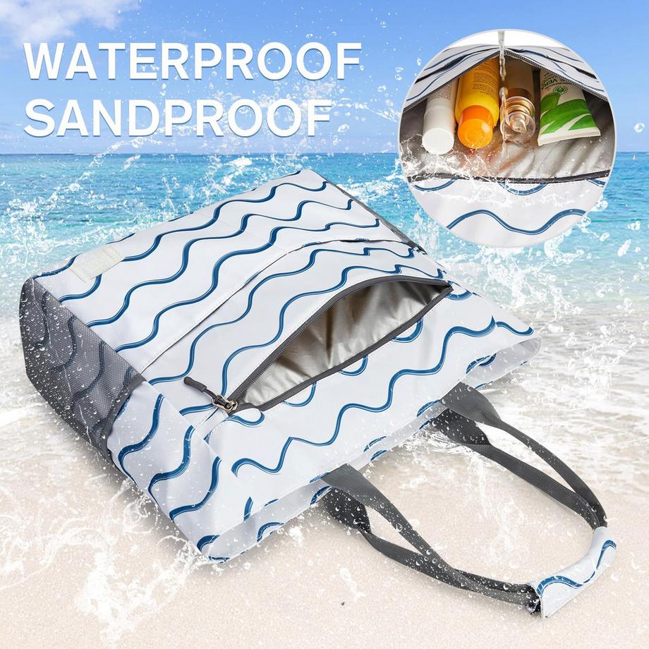 Only-bags.store Sac de Plage Familial Pliable  