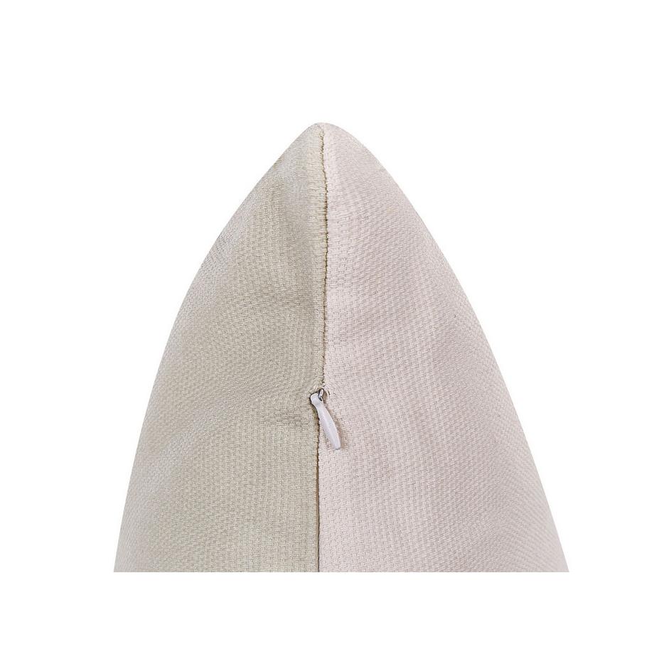 Beliani Dekokissen 2er Set aus Baumwolle Modern FATSIA  