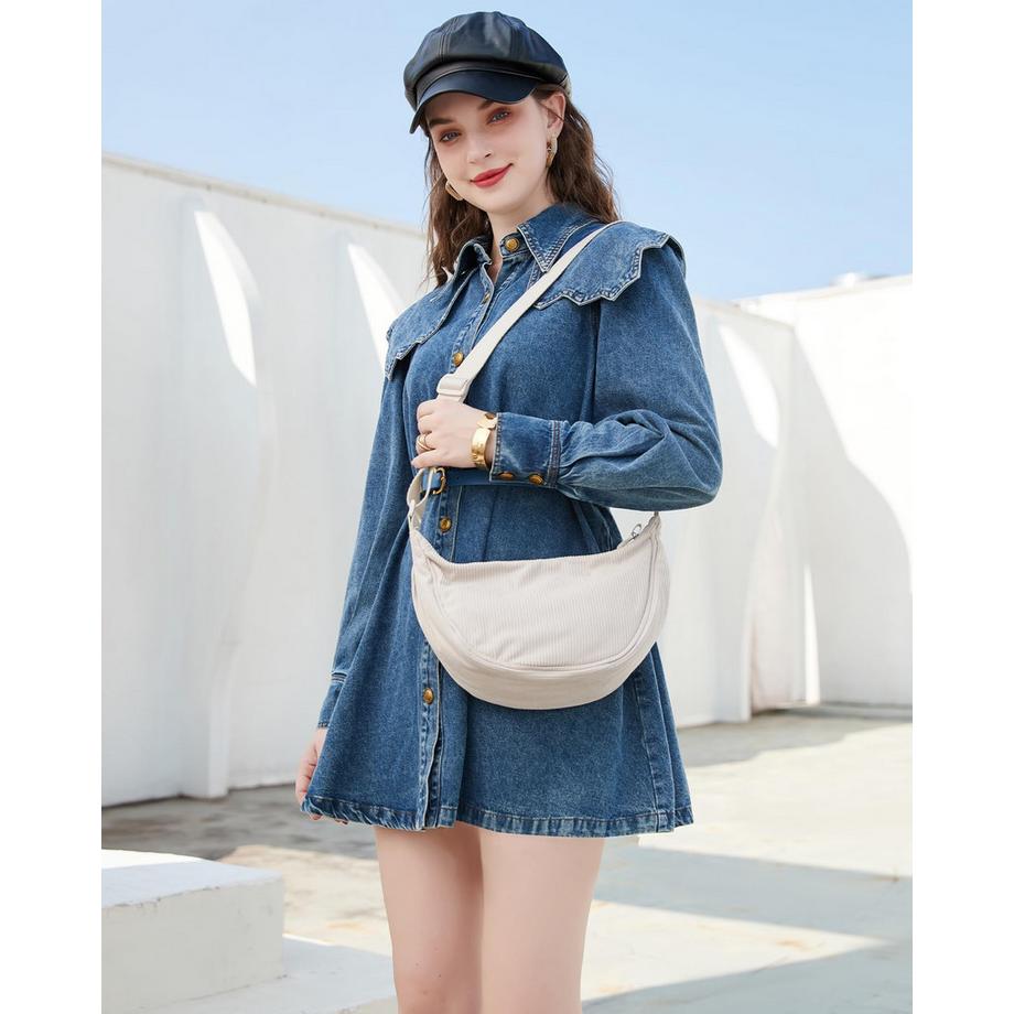 Only-bags.store Sac à Bandoulière et Sac Ceinture à Bretelle Réglable pour Toutes Les Occasions  