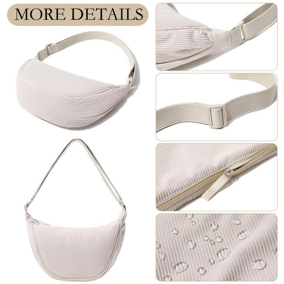 Only-bags.store Sac à Bandoulière et Sac Ceinture à Bretelle Réglable pour Toutes Les Occasions  