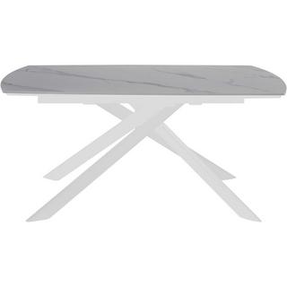 mutoni Table extensible Joakim blanc 160-240x90  