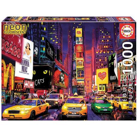 Educa  Puzzle Times Square NY (1000Teile) 