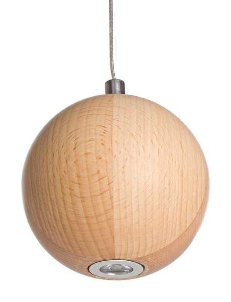 mutoni Lampada a sospensione LED Basiglio legno  