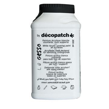 Décopatch GE300AO Acrylfarbe 300 ml Weiß Flasche