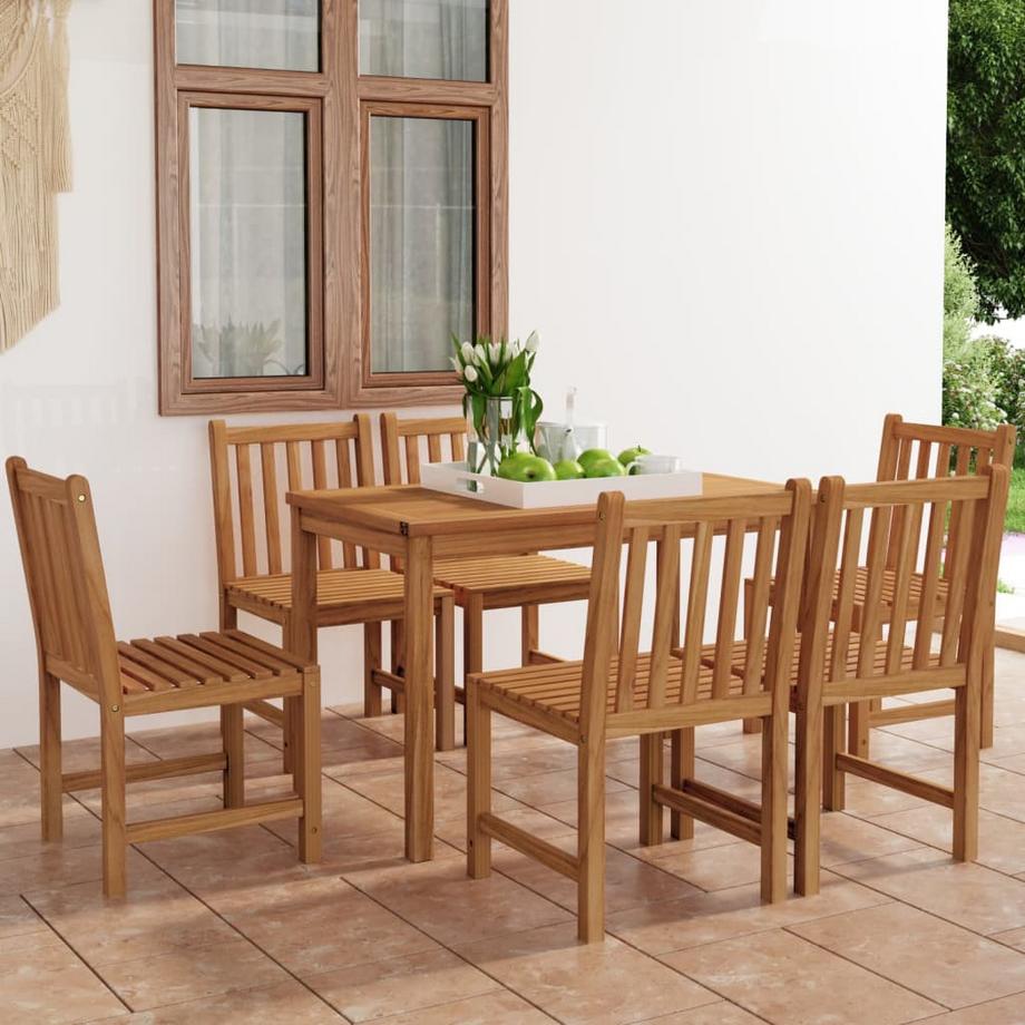 VidaXL set da pranzo da giardino  