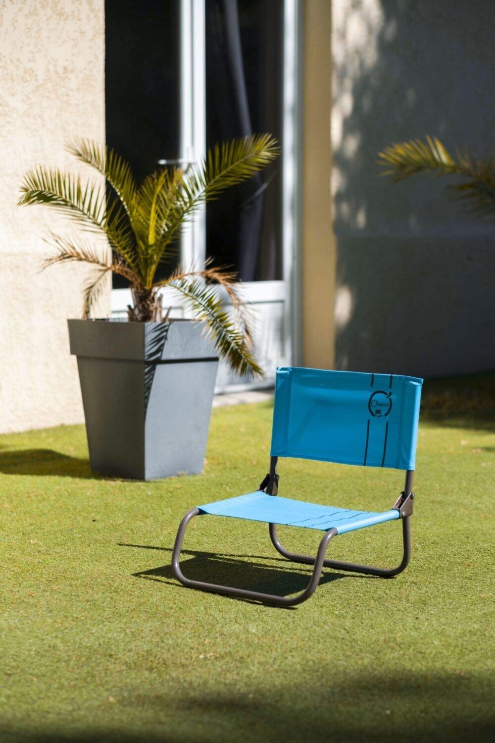 O'Beach  Chaise cale-dos de plage 1 pliure 