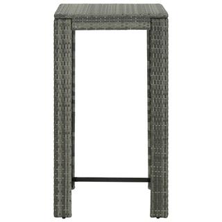 VidaXL Bartisch poly-rattan  