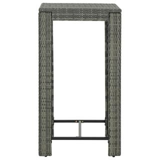 VidaXL Bartisch poly-rattan  