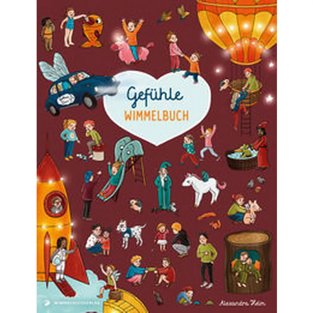 Wimmelbuch Verlag - Gefühle Wimmelbuch, Helm, Alexandra