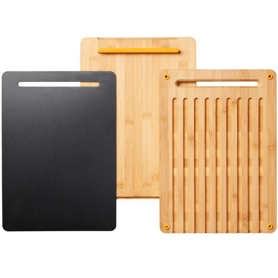 Planche à découper en bambou, 3 parties FF