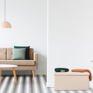 Northix Panca pieghevole in velluto  