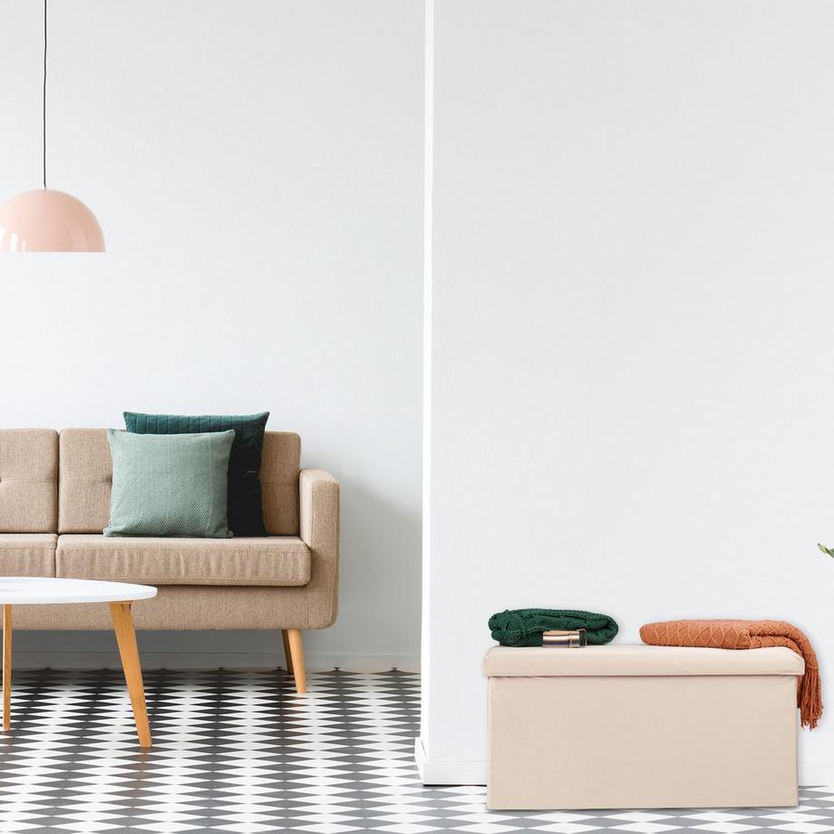 Northix Banc pliant en velours  