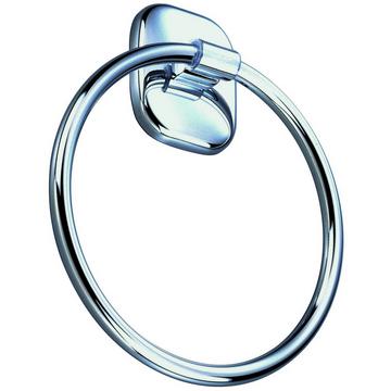 Anneau porte-serviette chromé