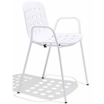 Chaise de jardin avec accoudoir Holi Weiss