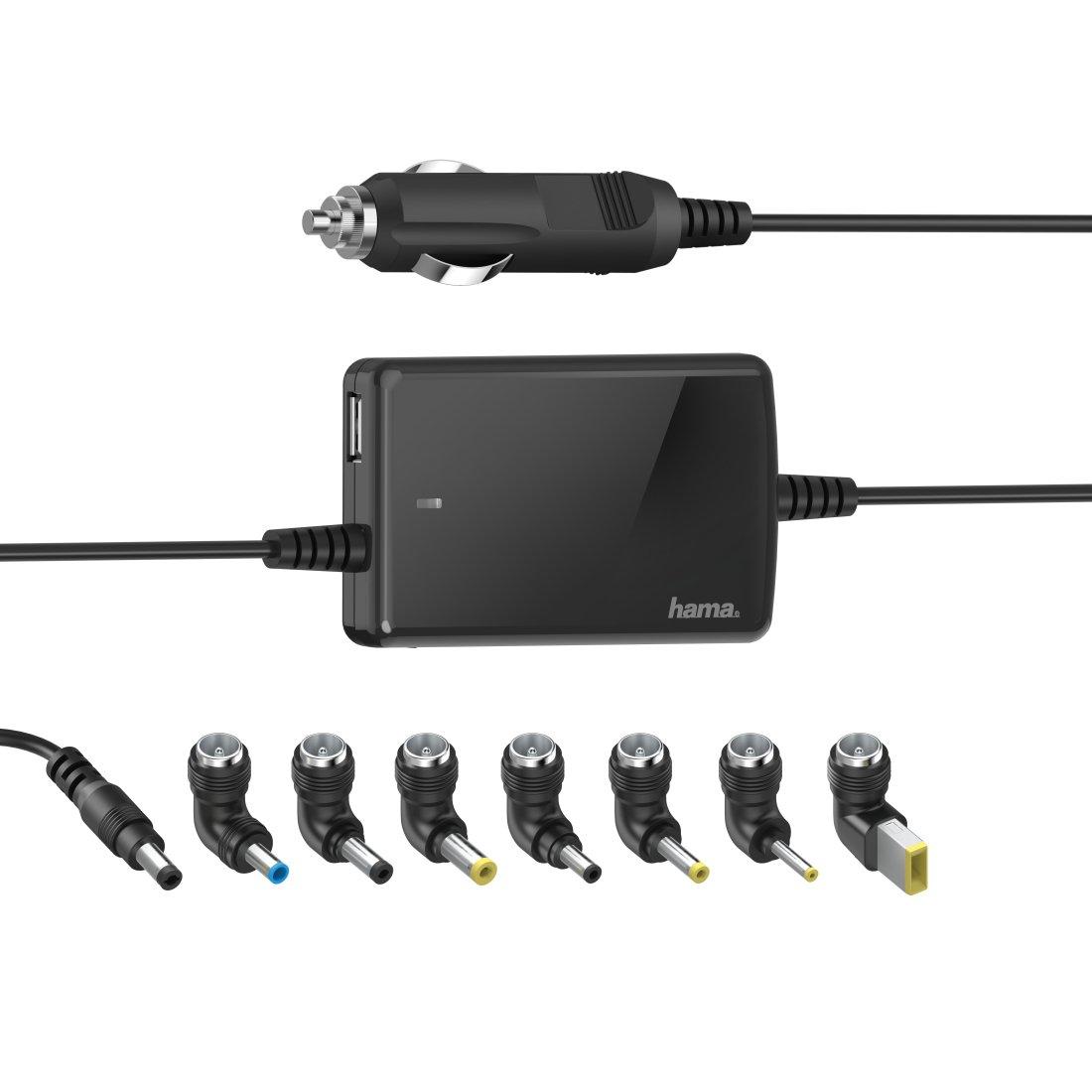 hama  Bloc d' pour ordinateur portable en voiture, 15-19V/70W 