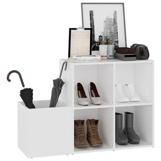 VidaXL Armoire à chaussures d'entrée bois d'ingénierie  