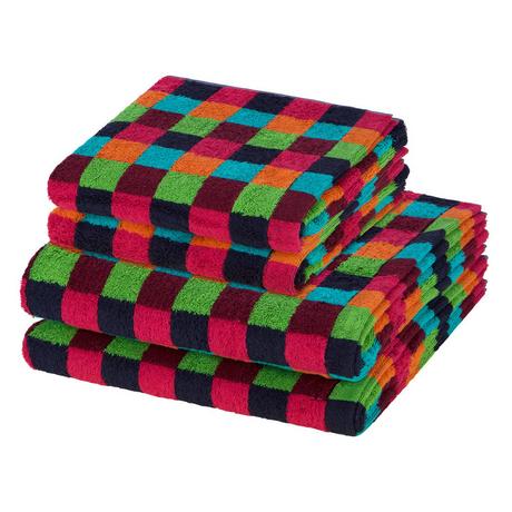 Cawö Lifestyle set de serviettes 4 pièces  