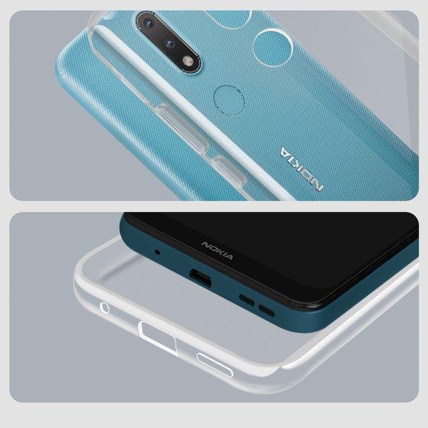 Avizar  Coque Nokia 2.4 Silicone Transparent 