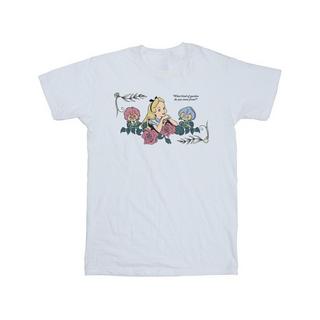 Disney  Tshirt ALICE IN WONDERLAND WHAT KIND OF GARDEN 