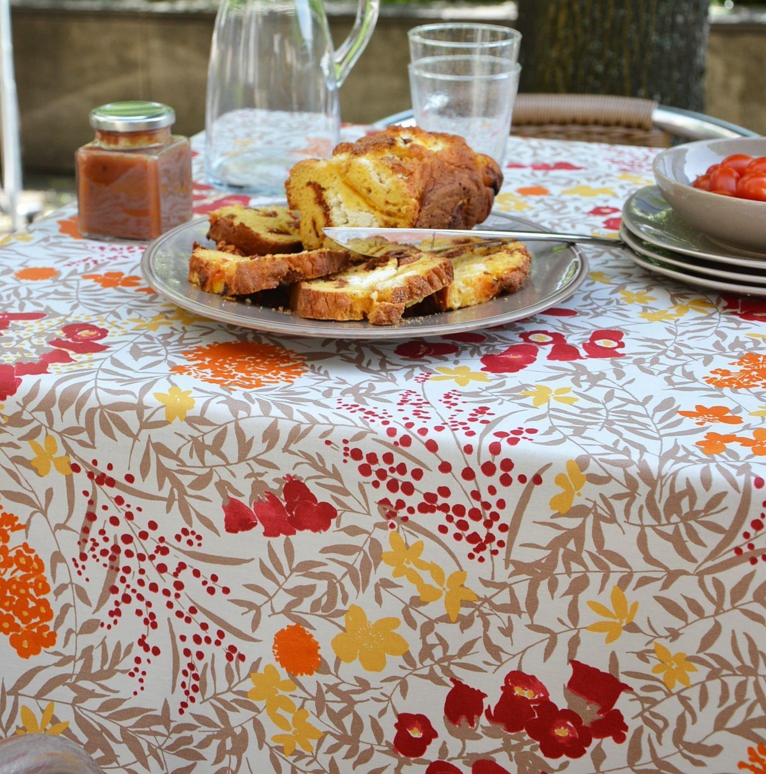 Image of Tischdecke abwaschbar Mimose Tischdecke abwaschbar Mimose