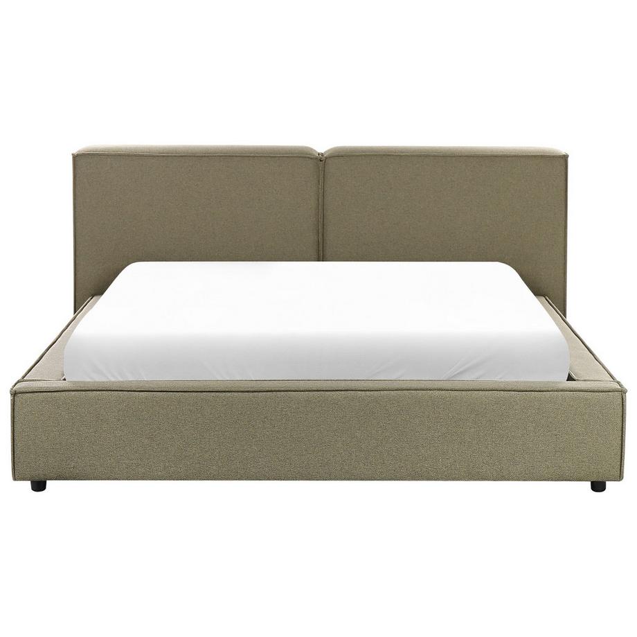 Beliani Letto en Tessuto Retrò LINARDS  