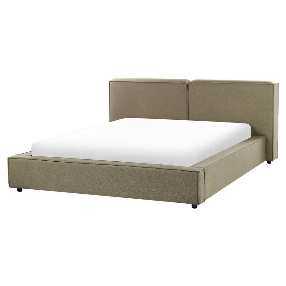 Beliani Letto en Tessuto Retrò LINARDS  