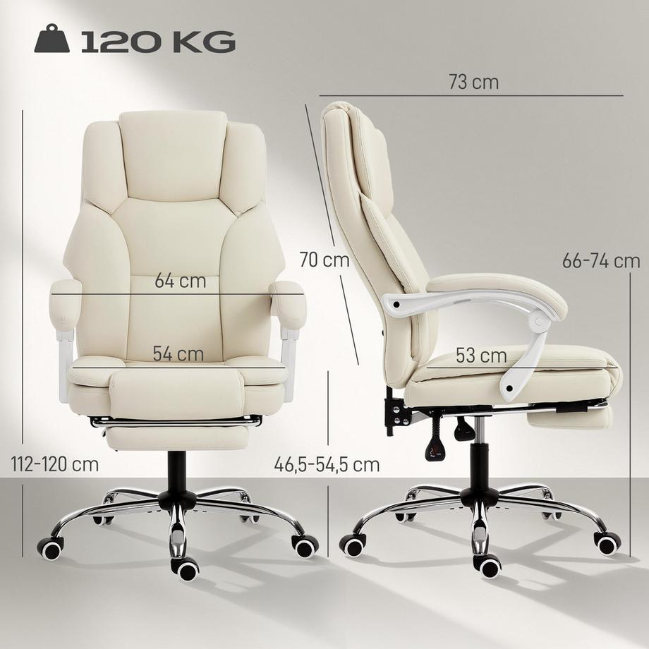 HOMCOM chaise de bureau  