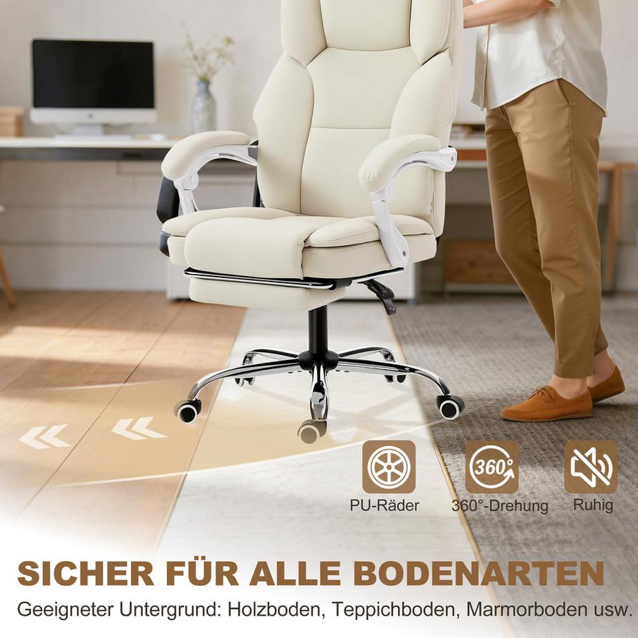 HOMCOM chaise de bureau  