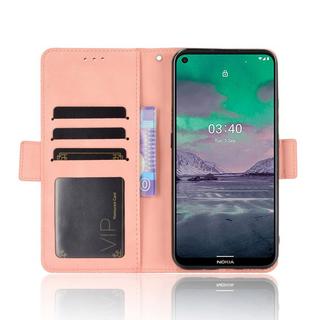 Cover-Discount  Nokia 3.4 - Etui Mit Vielen Kartenfächer 