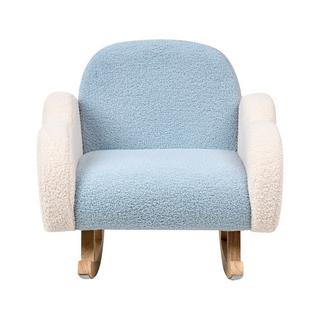 Beliani Chaise à bascule pour enfants en Bouclé Cottage SKARE  