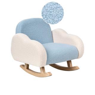 Beliani Chaise à bascule pour enfants en Bouclé Cottage SKARE  