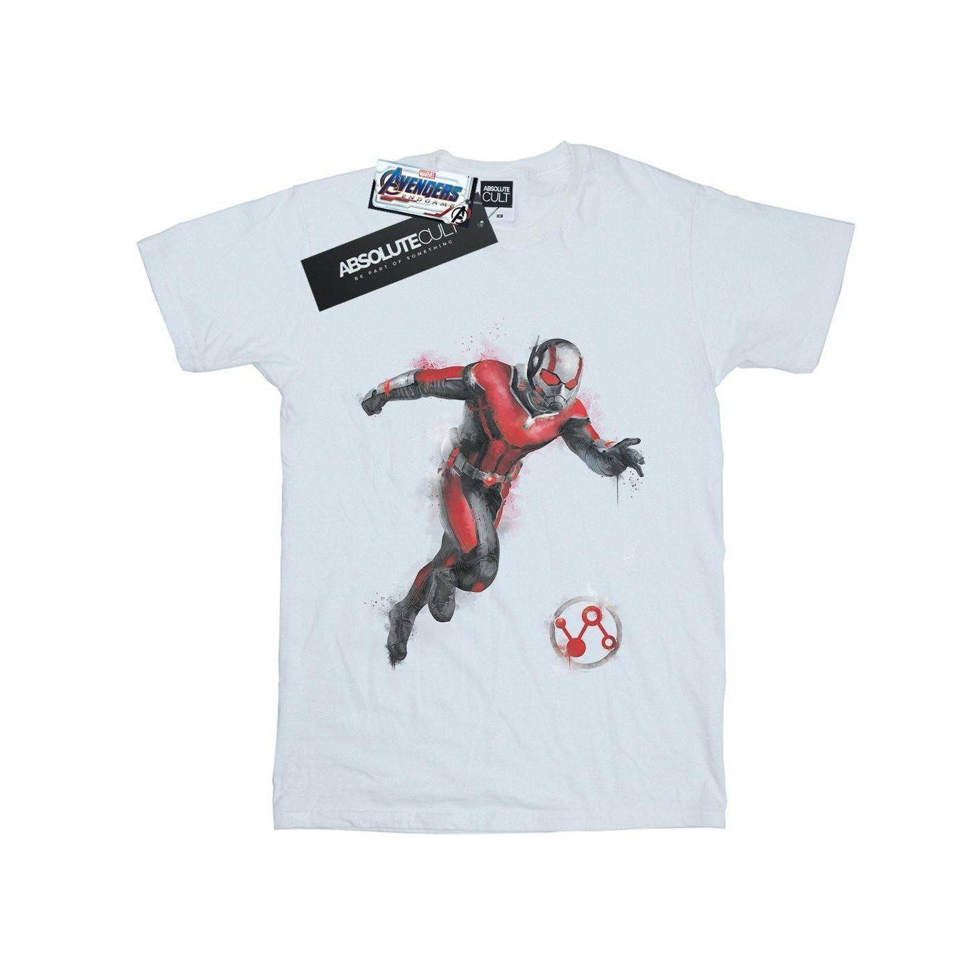 Image of Avengers Endgame Painted Antman Tshirt Damen Weiss 4XL