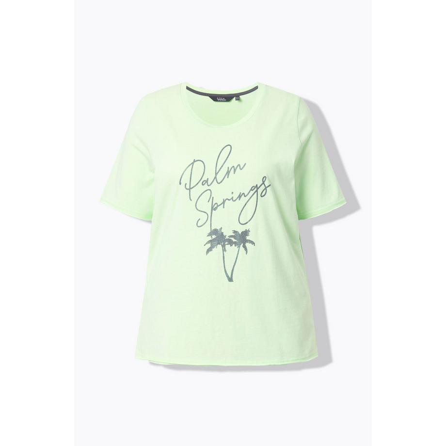 Ulla Popken Palm Springs Classic Rundhals Halbarm T-Shirt  