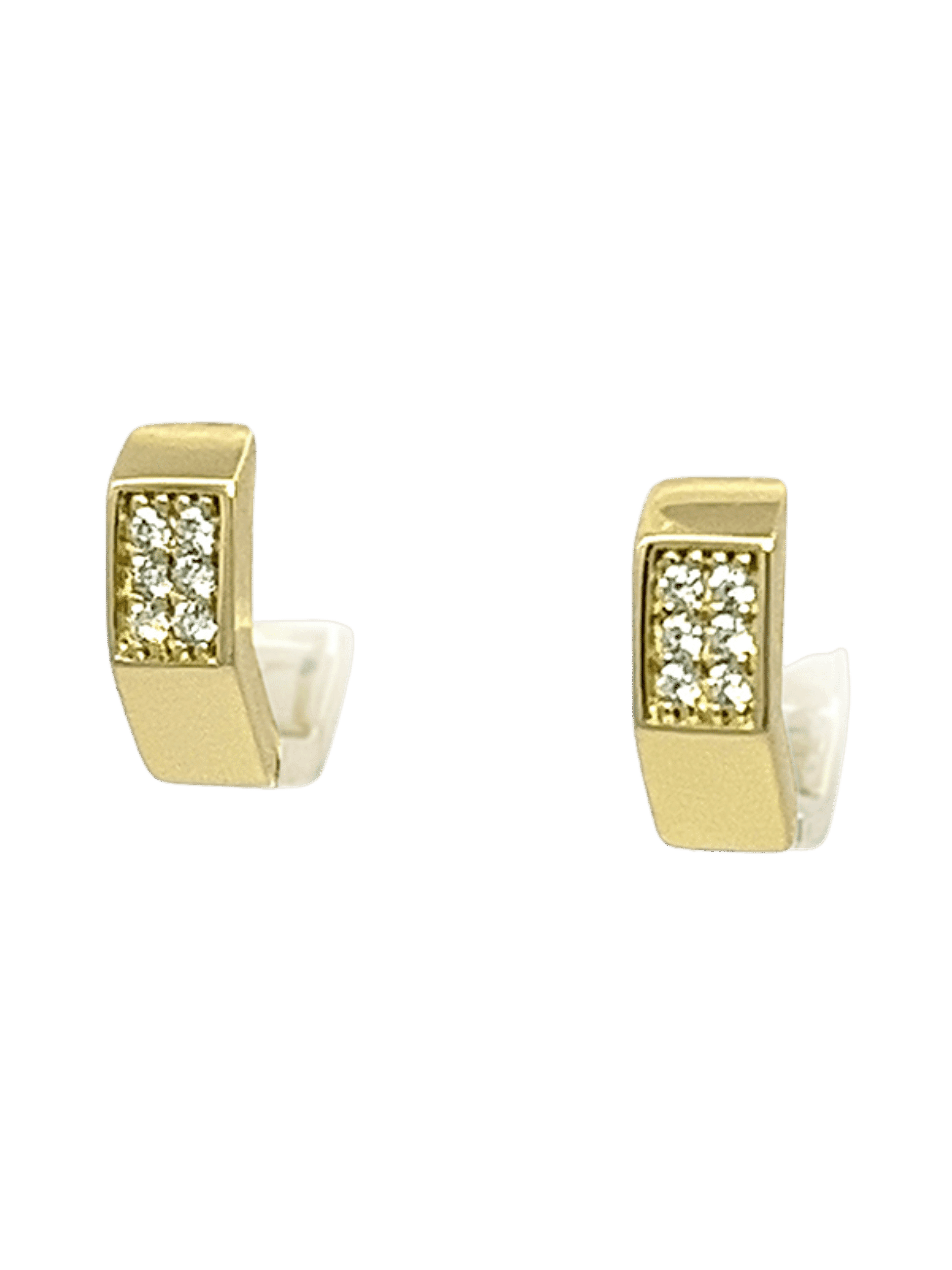 Image of Geometry Every Day Earrings Damen Gold ONE SIZE