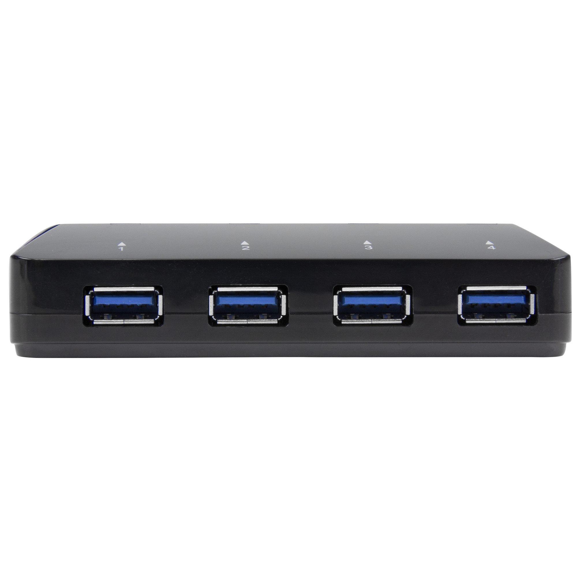 STARTECH  4-PORT USB 3 HUB + 2.4A DCP 