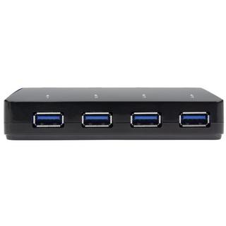 STARTECH  Hub USB 3.0 a 4 Porte con Porta di Ricarica Dedicata - 1 Porta x 2,4 Amp 