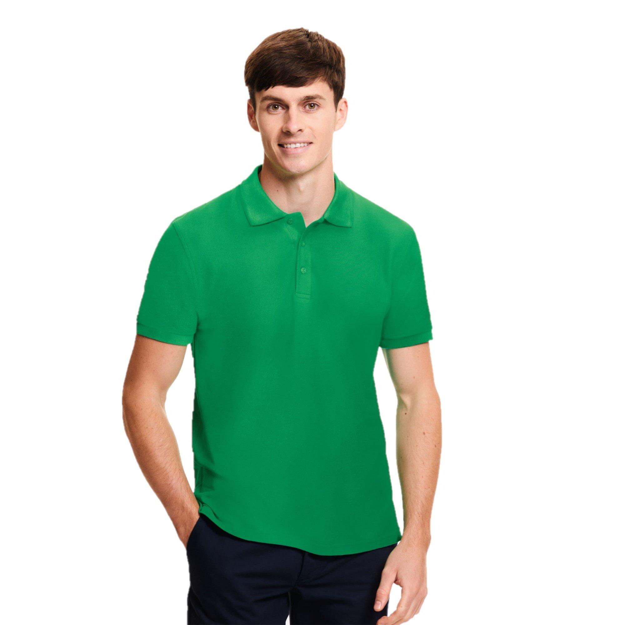 Image of Iconic Poloshirt Herren Grün L