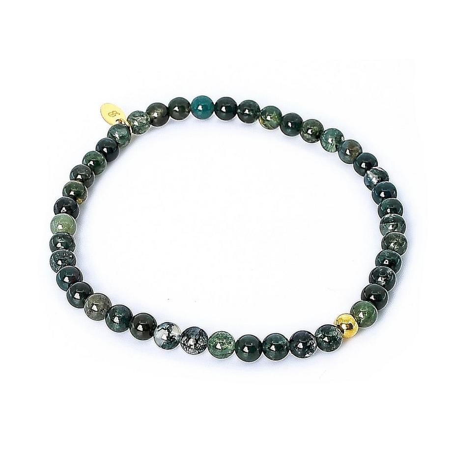 Moena  Armband mit Achat & Moosachat