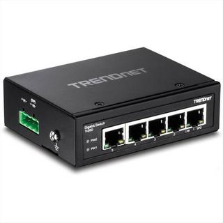 TRENDNET  TI-G50 5-Port Gehärteter Industrieller Gigabit DIN-Rail Switch 