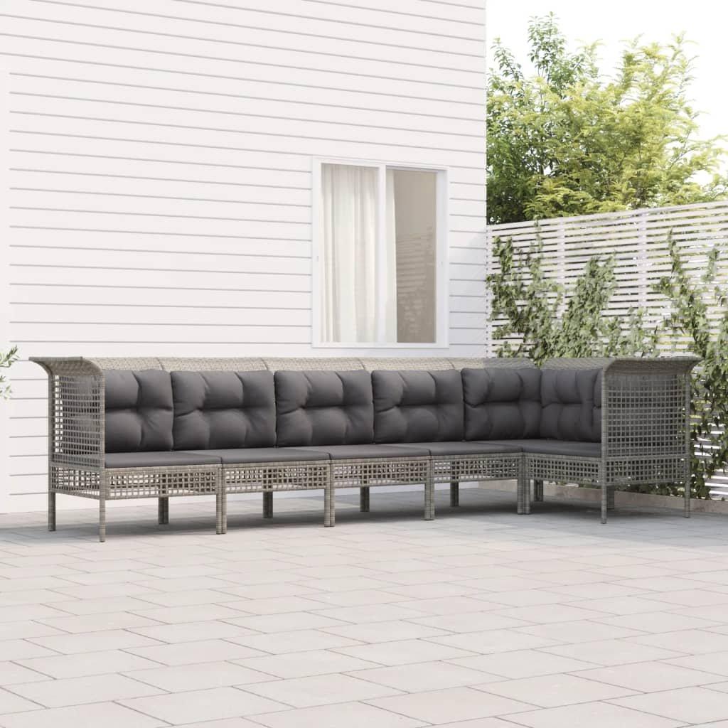 VidaXL Garten lounge set poly-rattan  