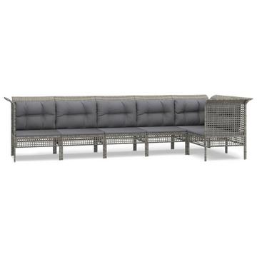 Garten lounge set poly-rattan