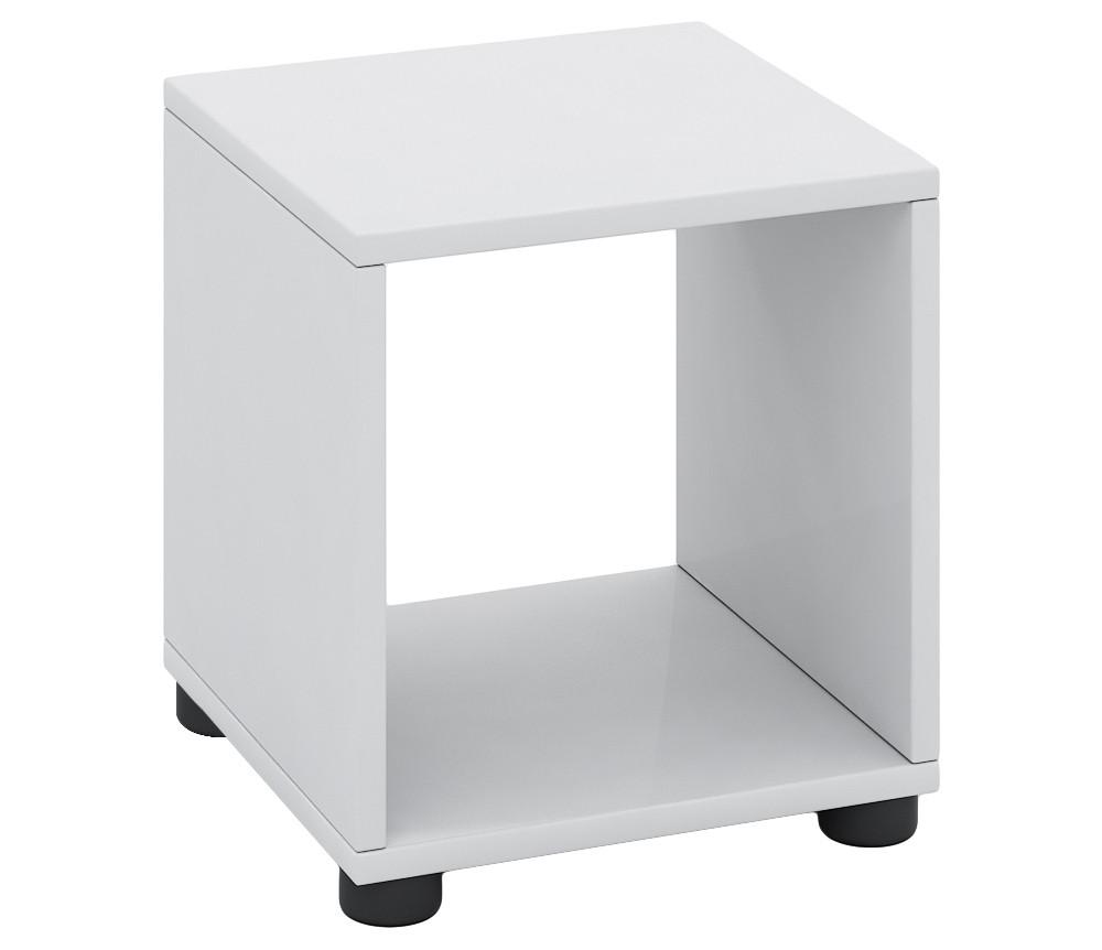 VCM Holz Würfel Badezimmer | Badregal | Maße: H. 34 x B. 31 x T. 30 cm | Sitzhocker - Benos-1 Fach  